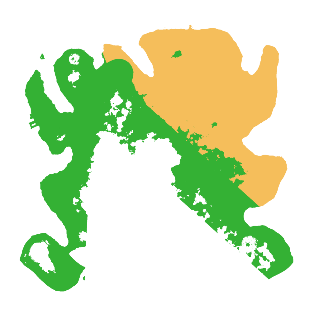 Biome Rust Map: Procedural Map, Size: 3000, Seed: 829798381