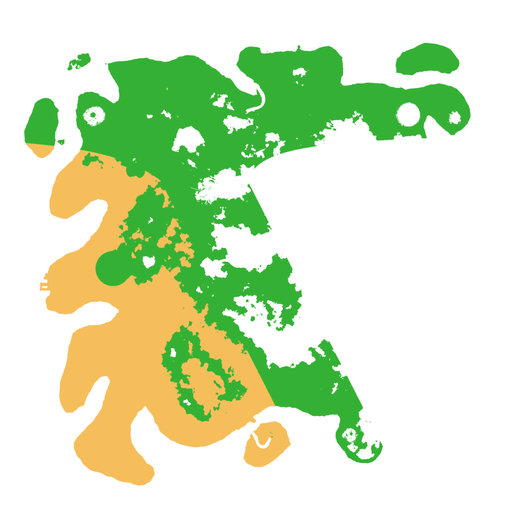 Biome Rust Map: Procedural Map, Size: 3900, Seed: 636448