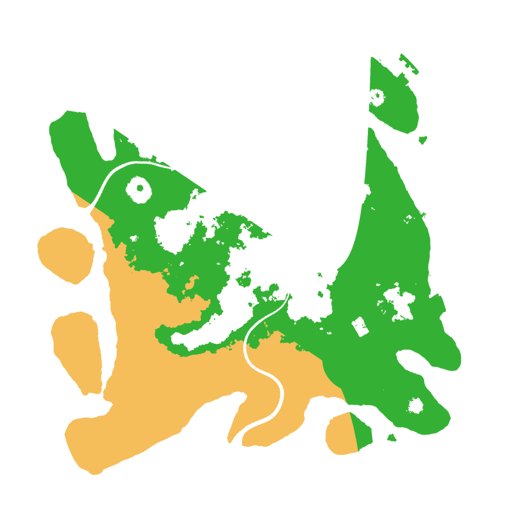 Biome Rust Map: Procedural Map, Size: 3000, Seed: 861201756