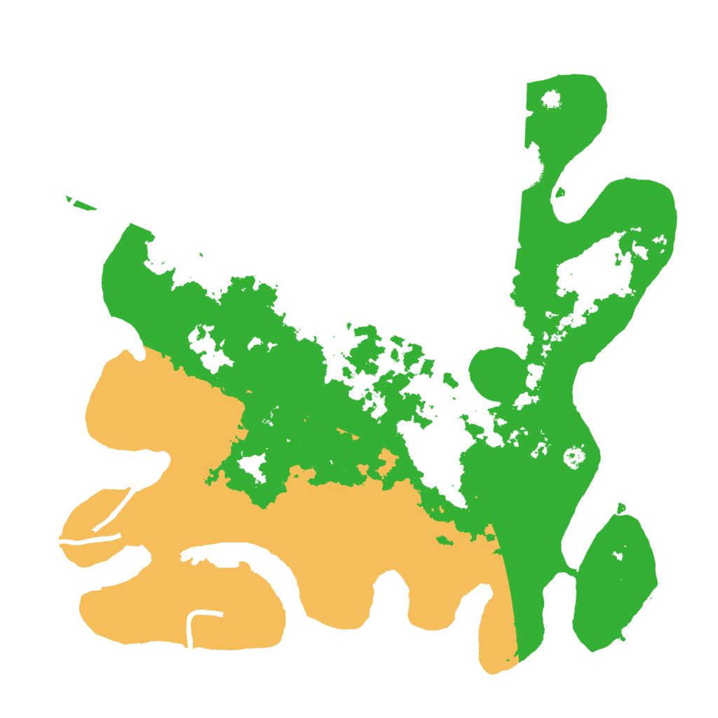 Biome Rust Map: Procedural Map, Size: 3500, Seed: 1042894772