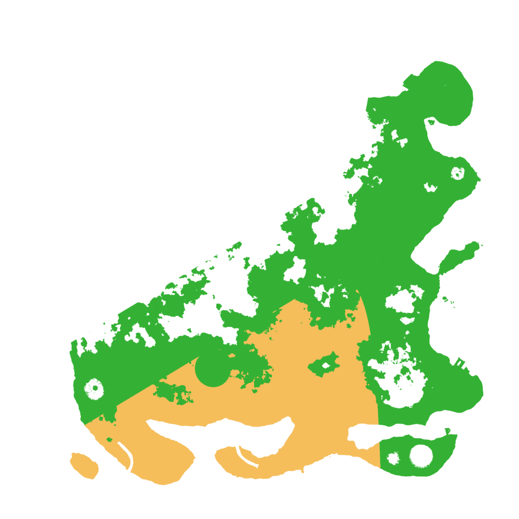 Biome Rust Map: Procedural Map, Size: 4000, Seed: 3373