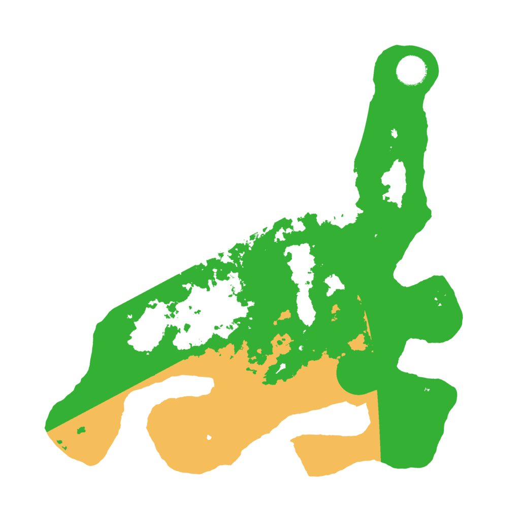 Biome Rust Map: Barren, Size: 3100, Seed: 400000