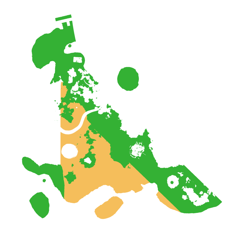 Biome Rust Map: Procedural Map, Size: 3000, Seed: 11988