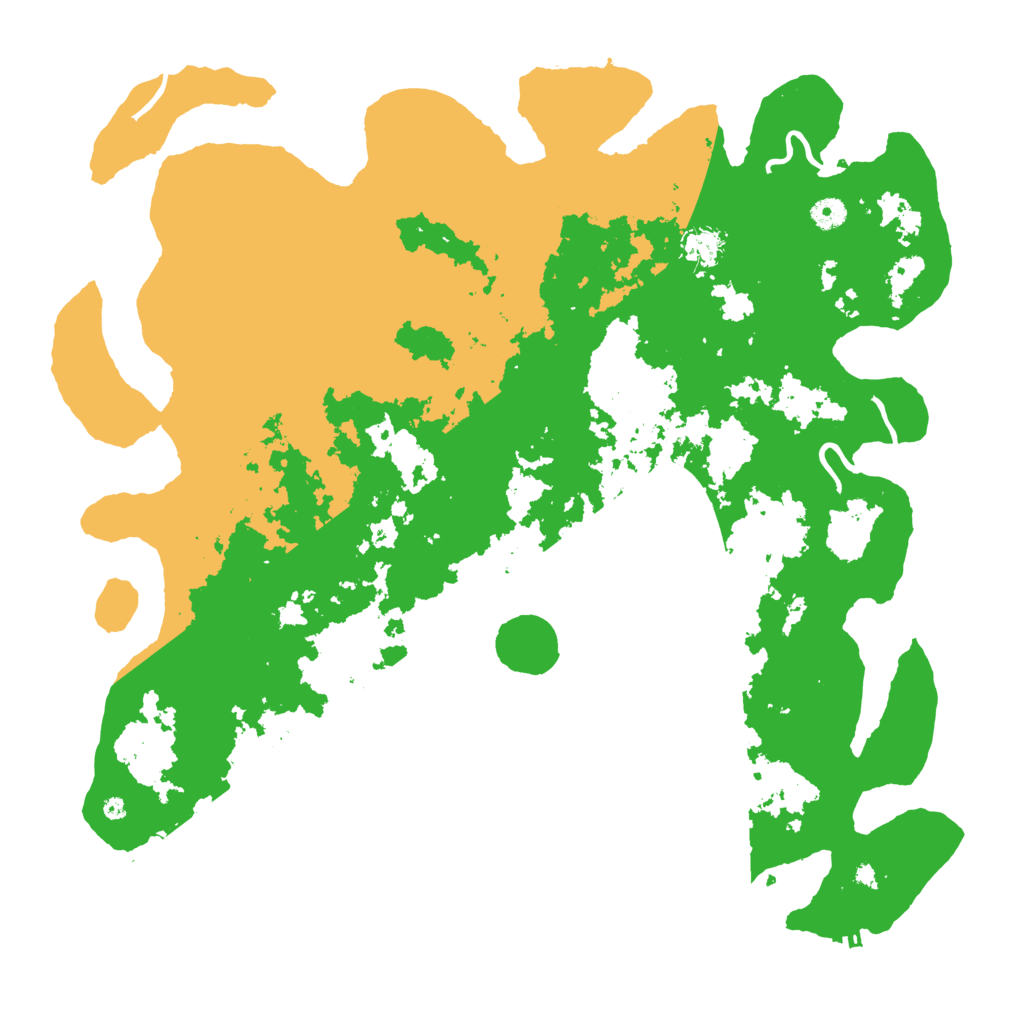 Biome Rust Map: Procedural Map, Size: 4650, Seed: 2023419