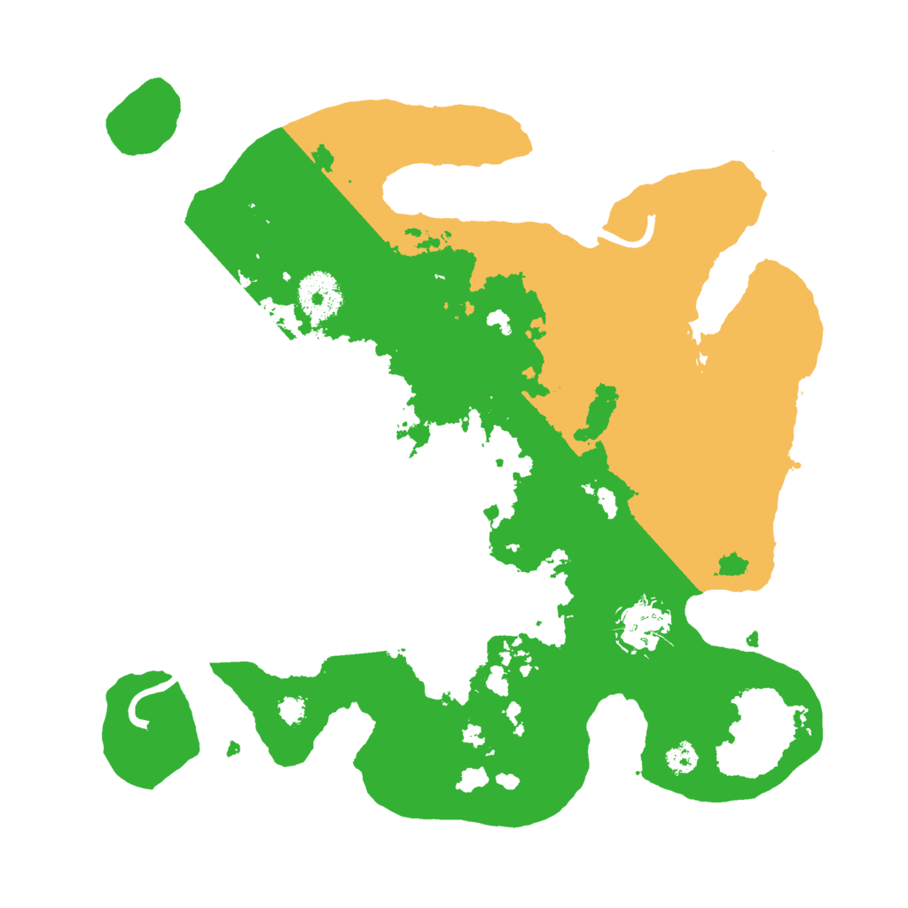 Biome Rust Map: Procedural Map, Size: 3000, Seed: 14144