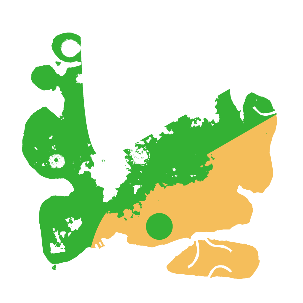 Biome Rust Map: Procedural Map, Size: 3000, Seed: 12060