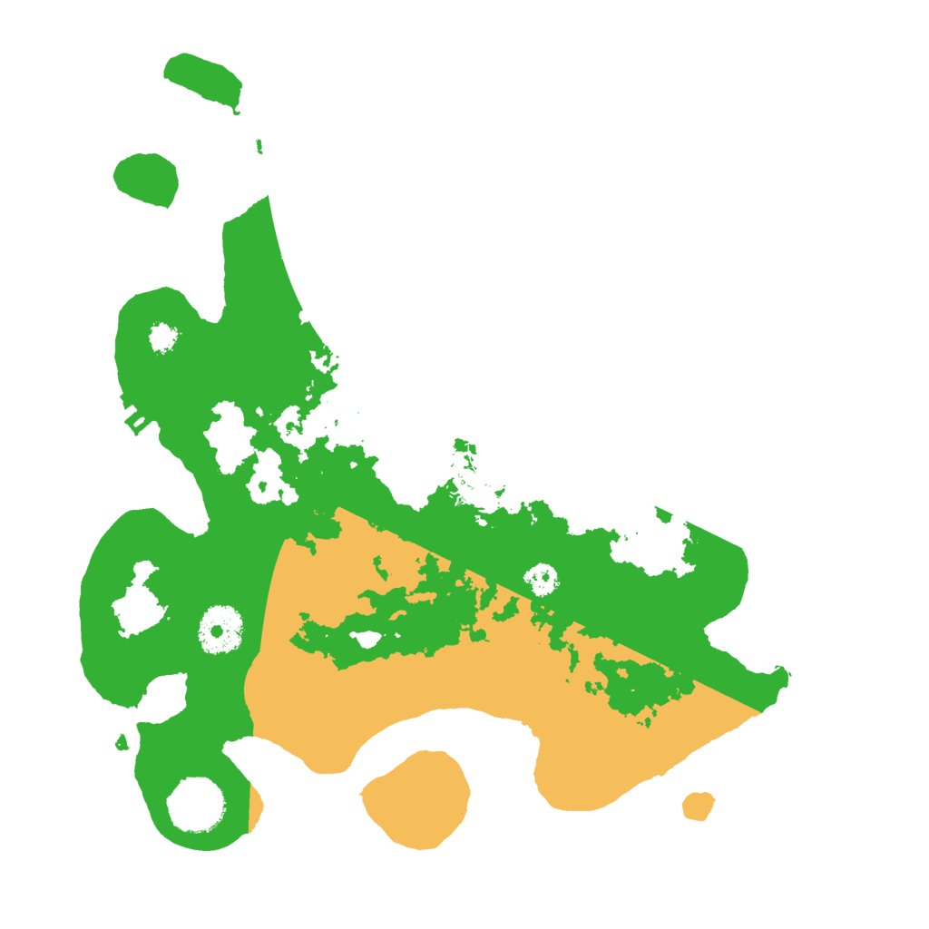 Biome Rust Map: Procedural Map, Size: 3000, Seed: 6533