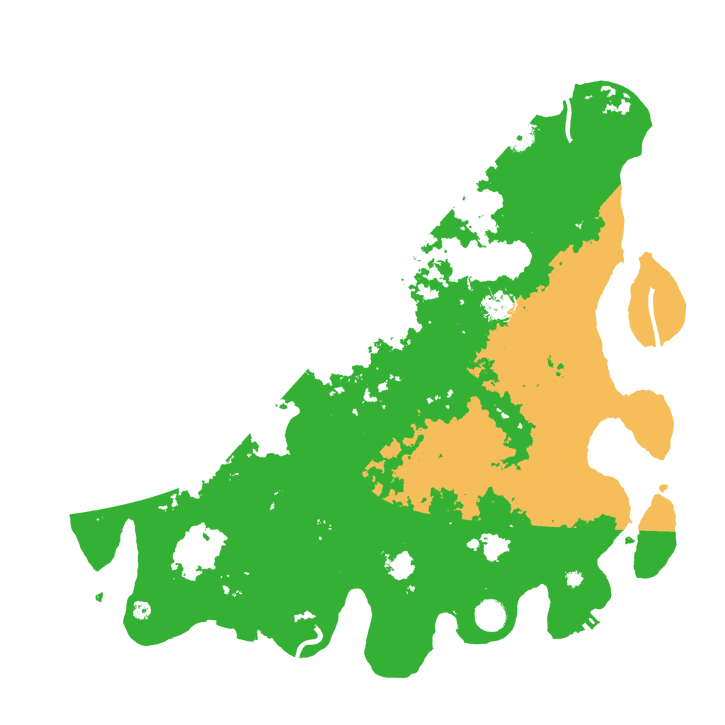 Biome Rust Map: Procedural Map, Size: 4050, Seed: 1138482497