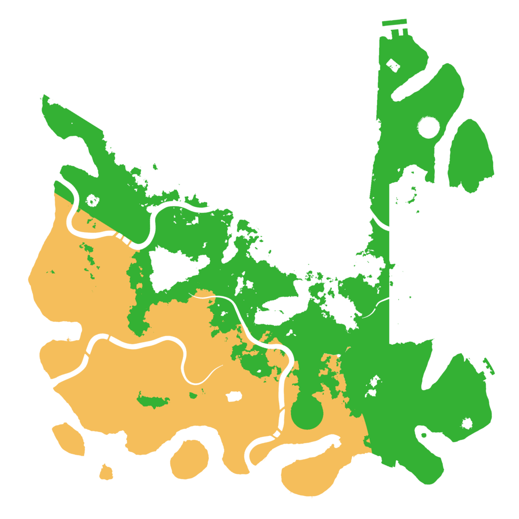 Biome Rust Map: Procedural Map, Size: 4250, Seed: 1159221609