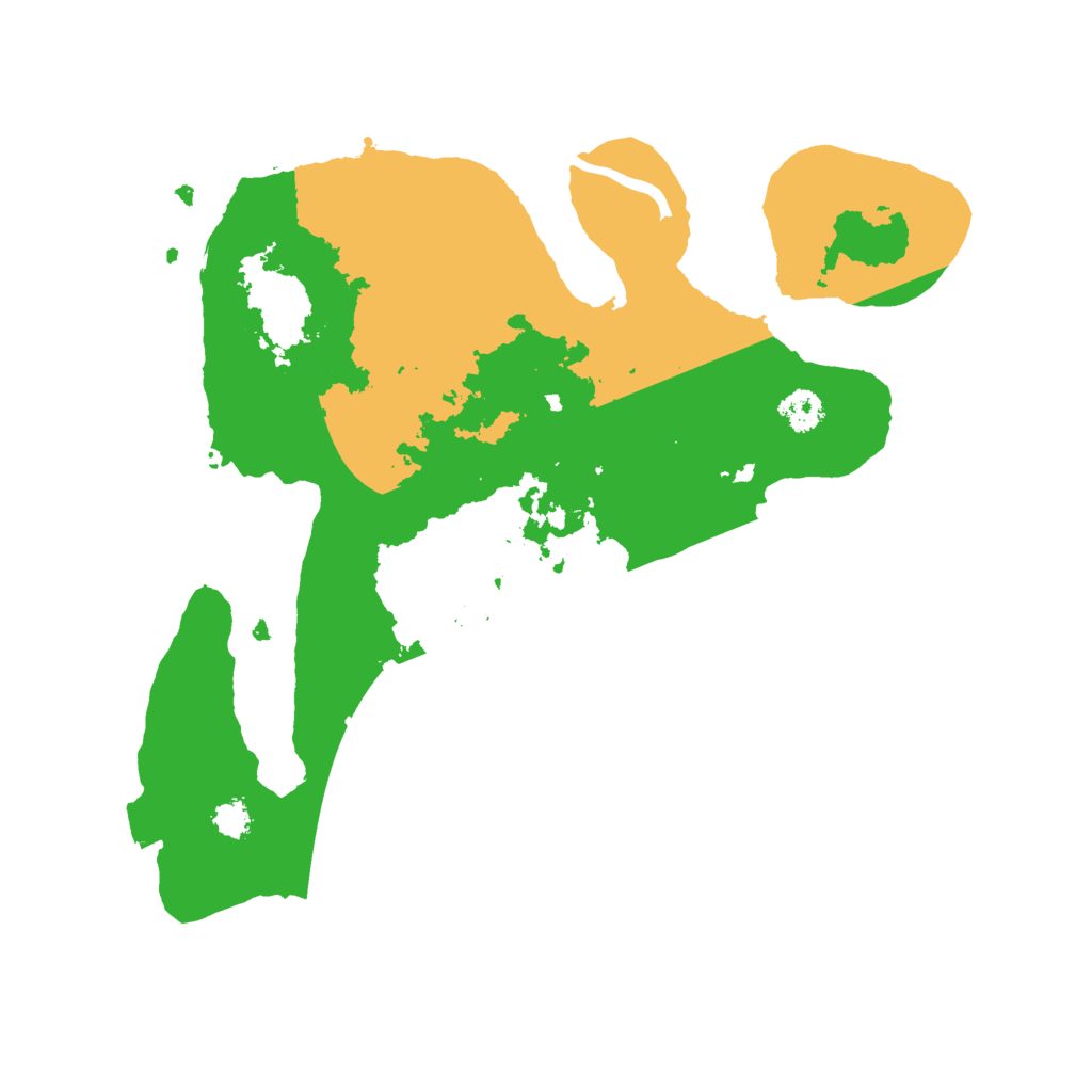 Biome Rust Map: Procedural Map, Size: 2700, Seed: 305384068