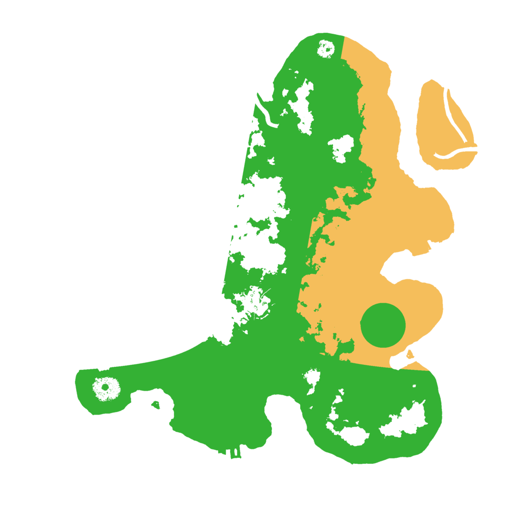 Biome Rust Map: Procedural Map, Size: 3000, Seed: 1342195191