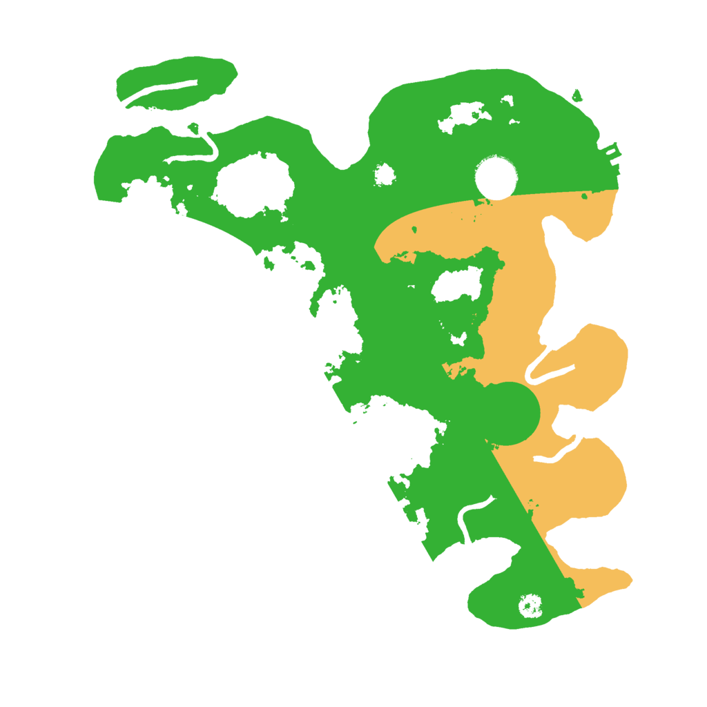 Biome Rust Map: Procedural Map, Size: 3000, Seed: 37941