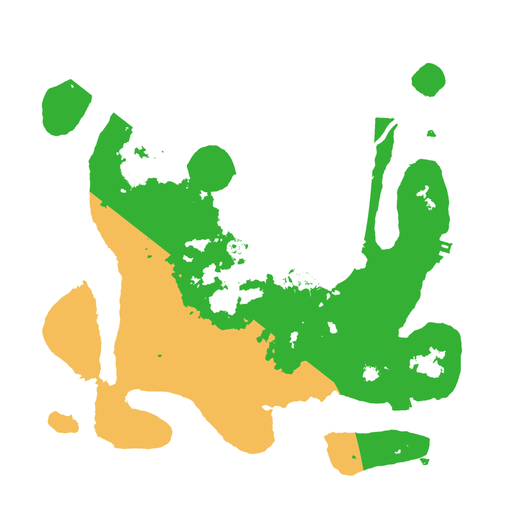 Biome Rust Map: Procedural Map, Size: 3000, Seed: 1987657720