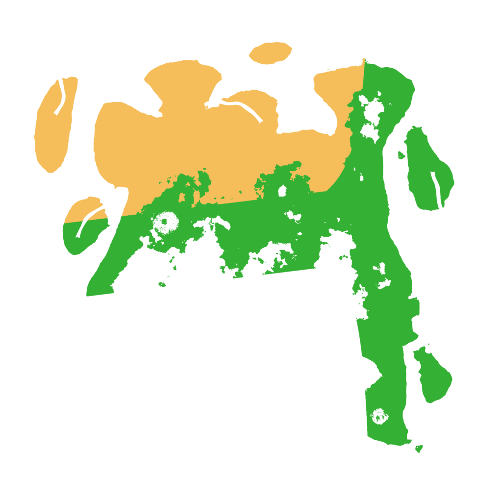 Biome Rust Map: Procedural Map, Size: 3250, Seed: 1981100022