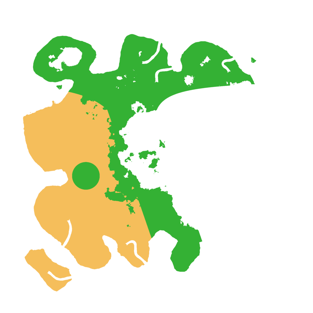 Biome Rust Map: Procedural Map, Size: 3000, Seed: 12106