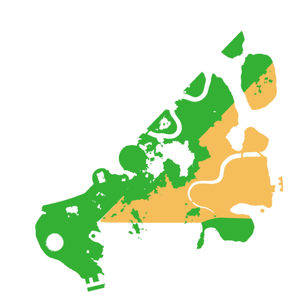 Biome Rust Map: Procedural Map, Size: 3000, Seed: 1593843793