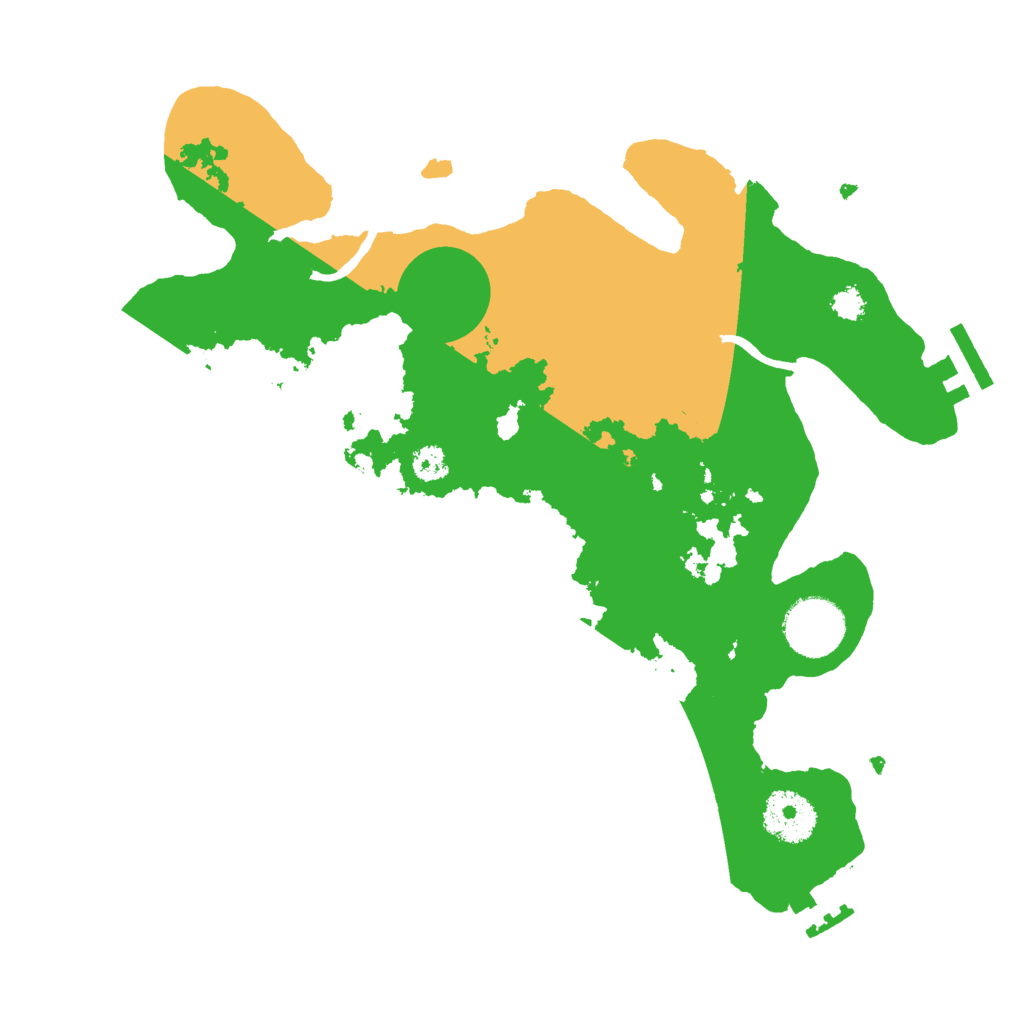 Biome Rust Map: Procedural Map, Size: 3000, Seed: 2134099142