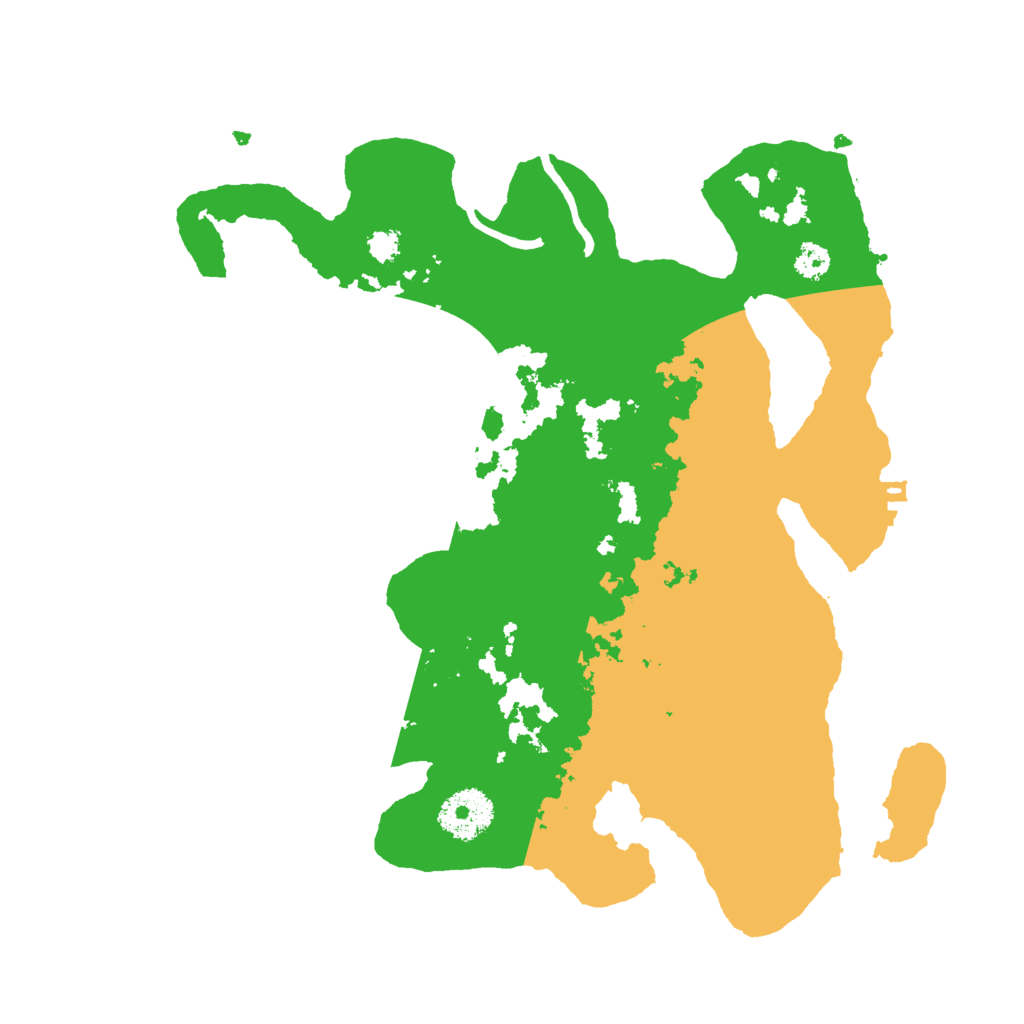 Biome Rust Map: Procedural Map, Size: 3000, Seed: 5608