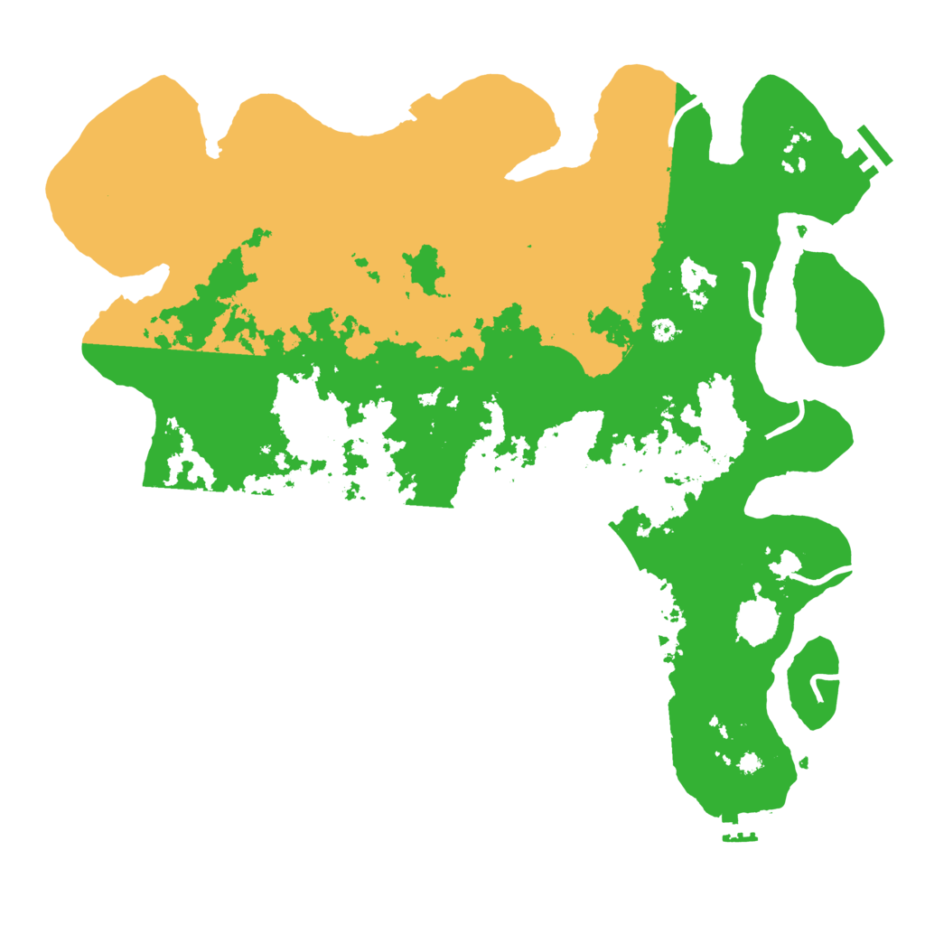 Biome Rust Map: Procedural Map, Size: 4000, Seed: 179631154