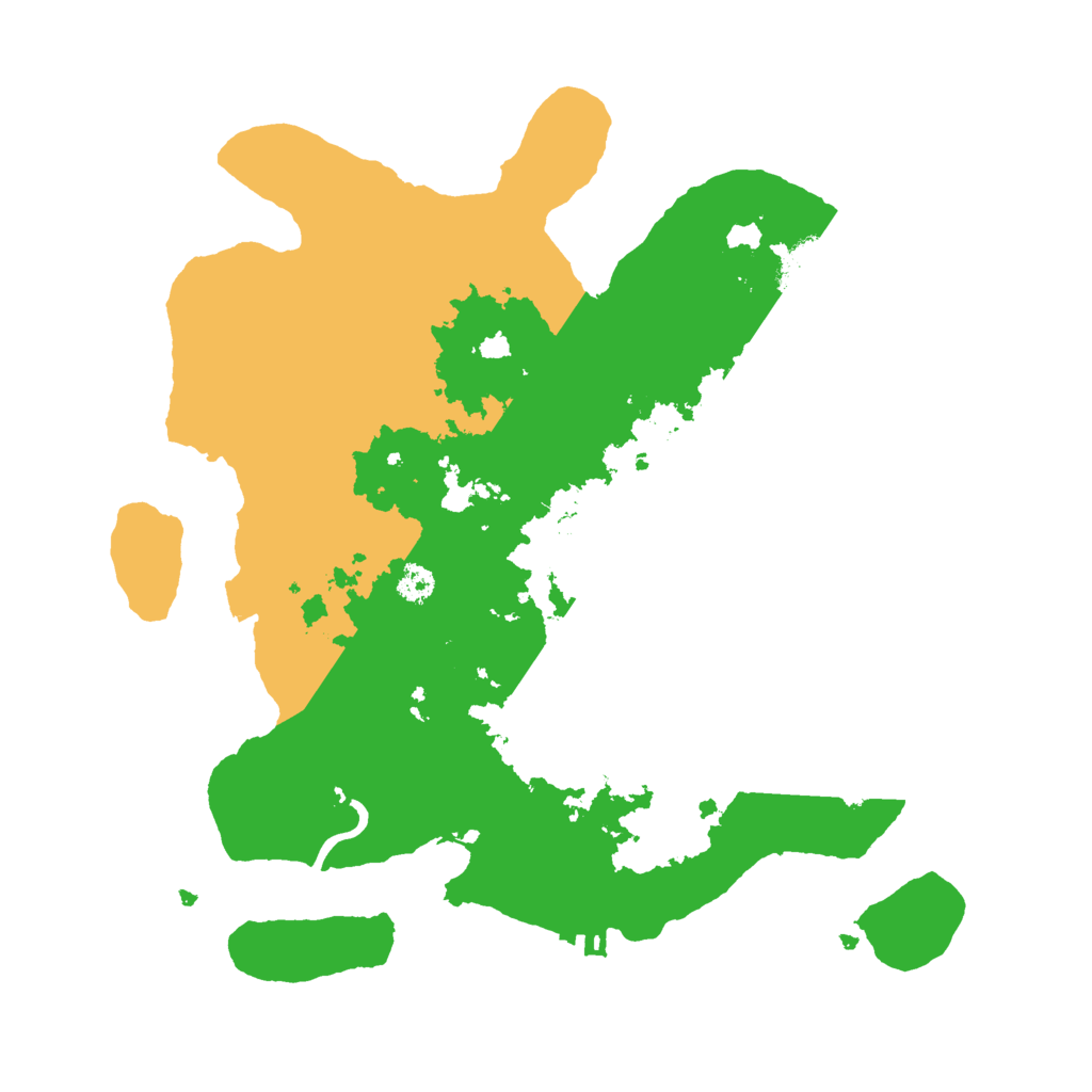 Biome Rust Map: Procedural Map, Size: 3000, Seed: 84120894