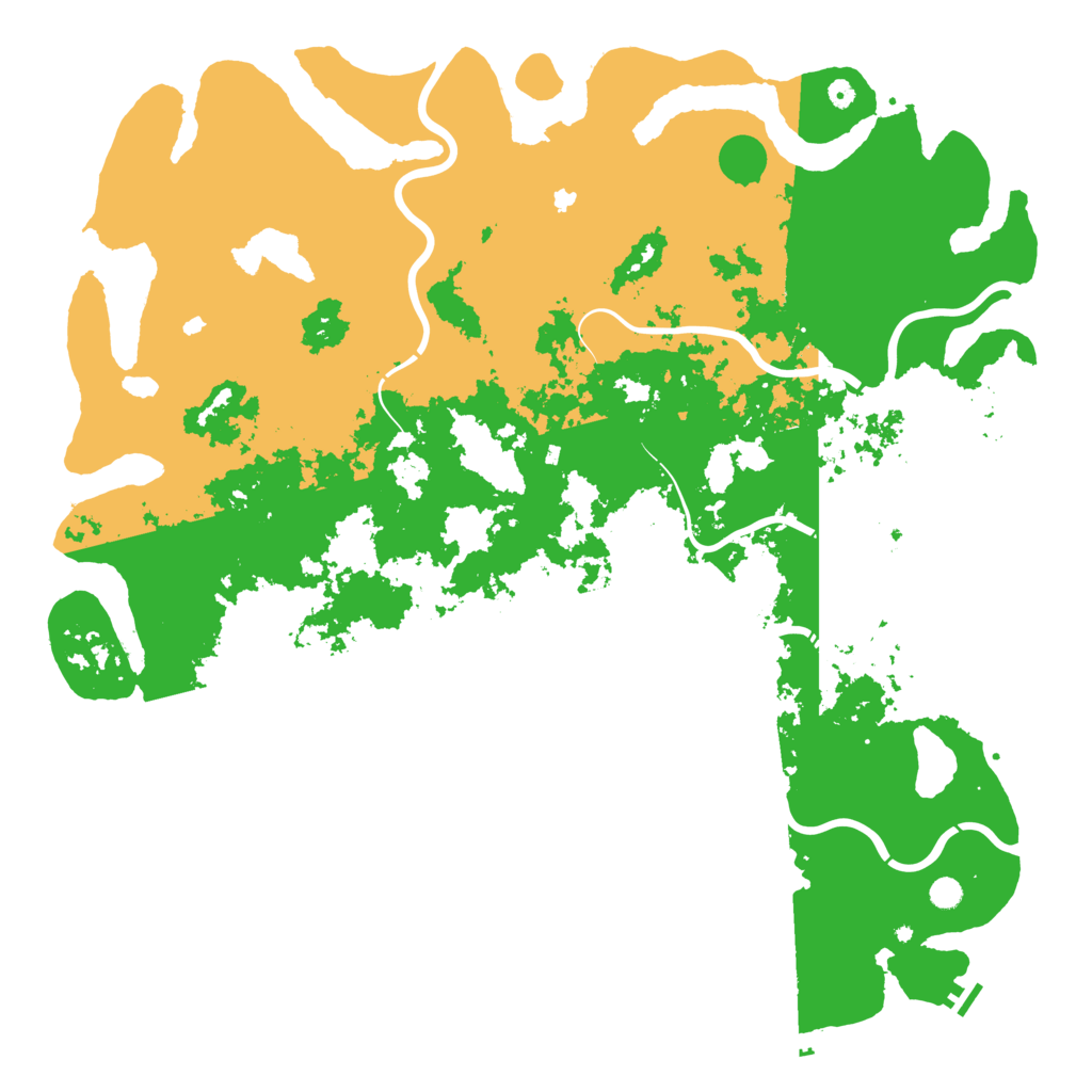 Biome Rust Map: Procedural Map, Size: 6000, Seed: 1476113444