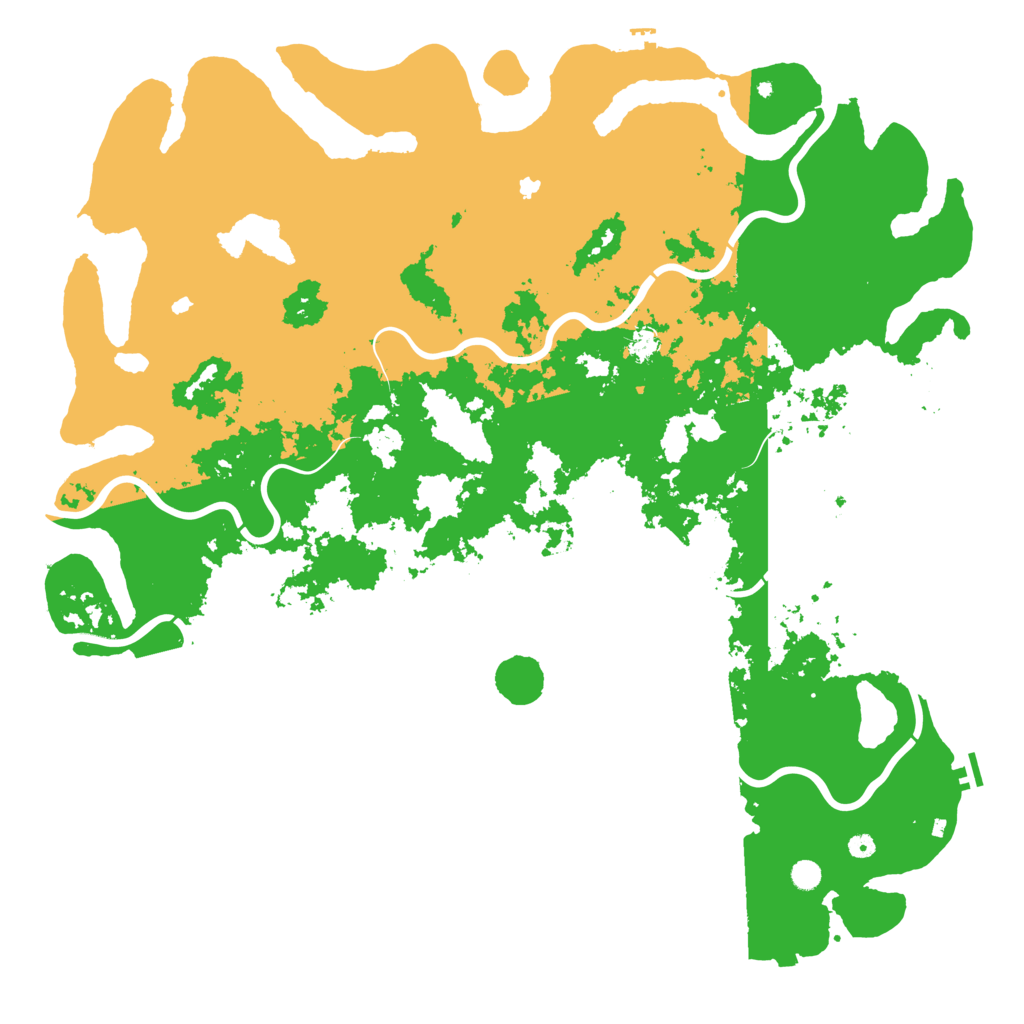 Biome Rust Map: Procedural Map, Size: 6000, Seed: 1476113444