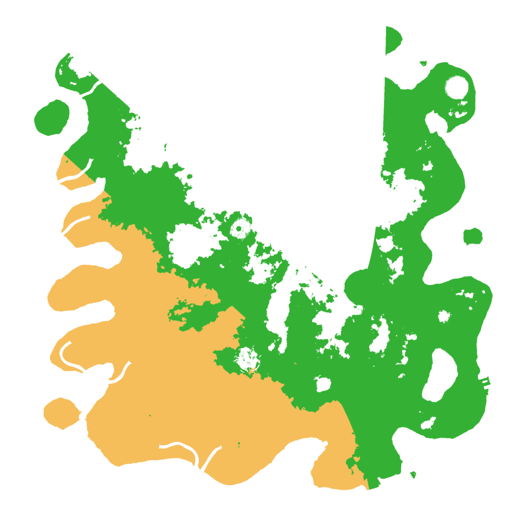 Biome Rust Map: Procedural Map, Size: 4000, Seed: 696969696
