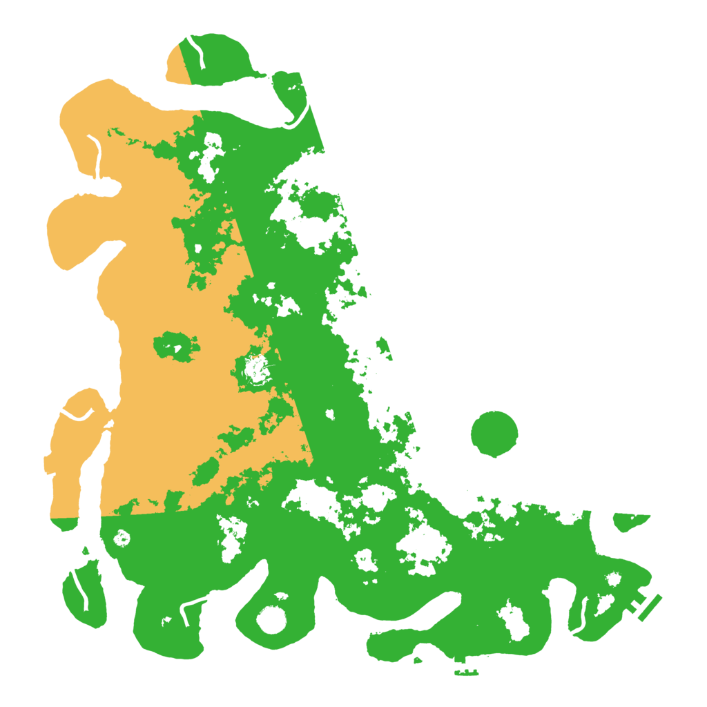 Biome Rust Map: Procedural Map, Size: 4500, Seed: 1463427728