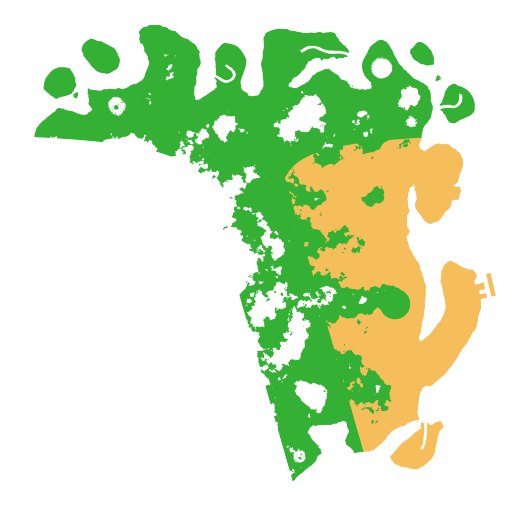 Biome Rust Map: Procedural Map, Size: 4407, Seed: 15135