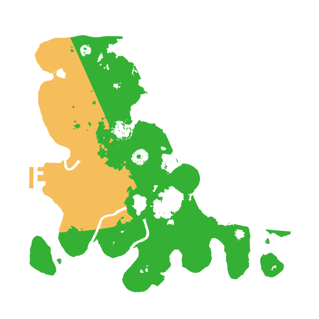 Biome Rust Map: Procedural Map, Size: 3000, Seed: 432432