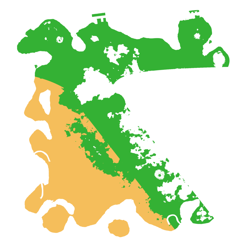 Biome Rust Map: Procedural Map, Size: 3800, Seed: 49994