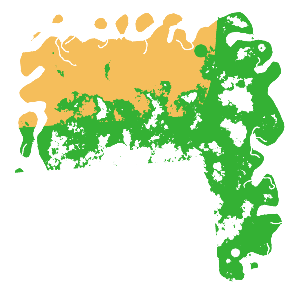 Biome Rust Map: Procedural Map, Size: 6000, Seed: 56959422