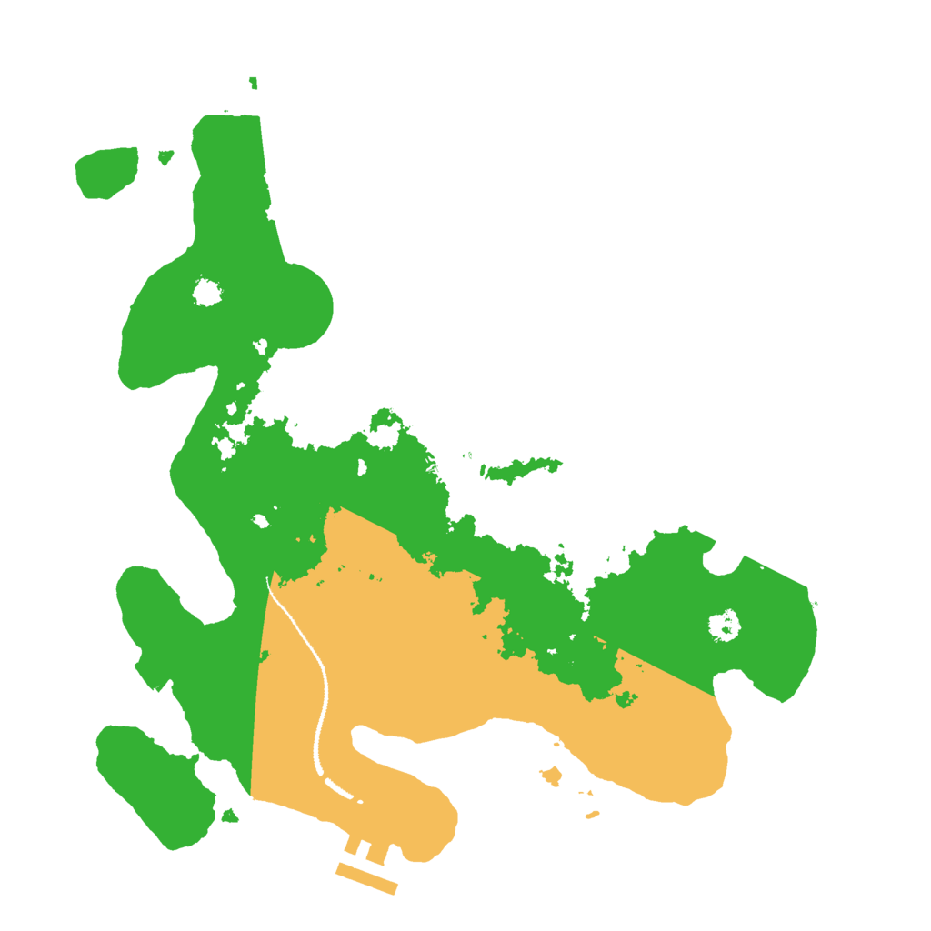 Biome Rust Map: Procedural Map, Size: 3000, Seed: 5456