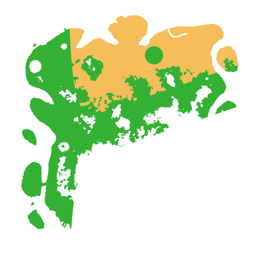 Biome Rust Map: Procedural Map, Size: 3800, Seed: 32137