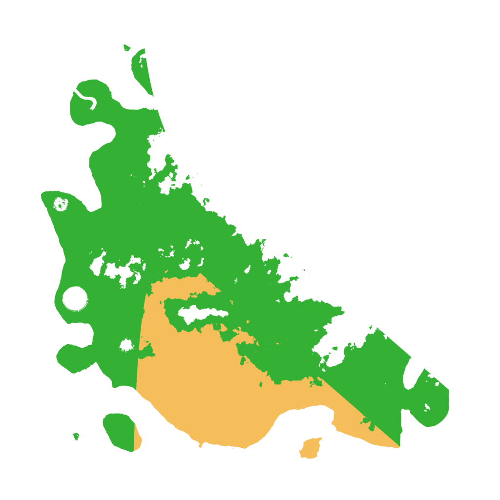 Biome Rust Map: Procedural Map, Size: 3600, Seed: 873101056