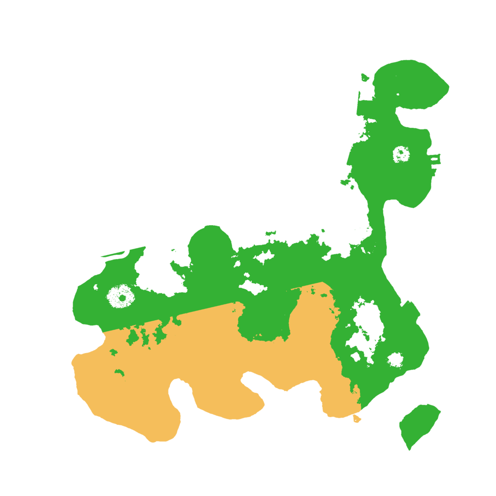 Biome Rust Map: Procedural Map, Size: 3000, Seed: 819358997