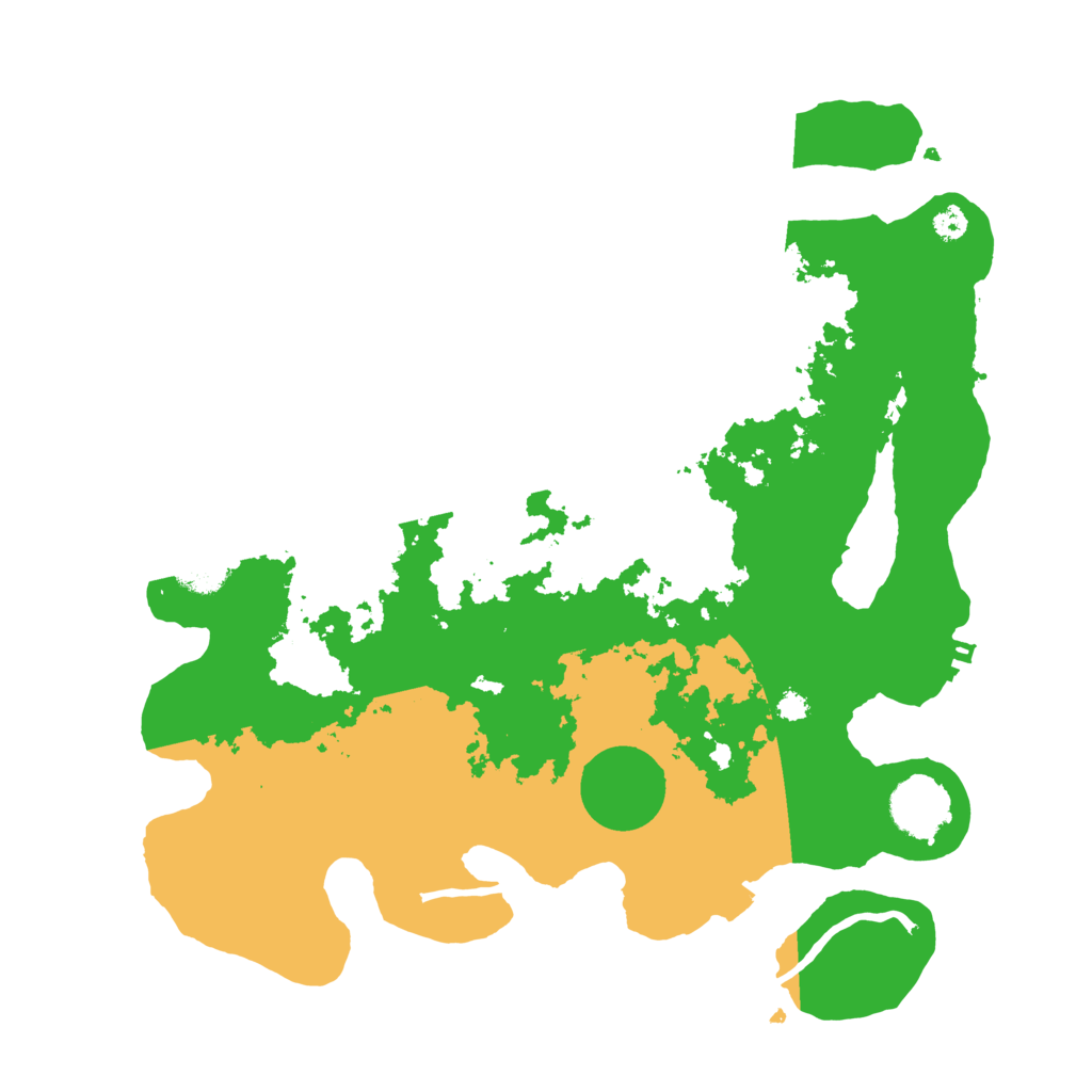 Biome Rust Map: Procedural Map, Size: 3400, Seed: 819358997