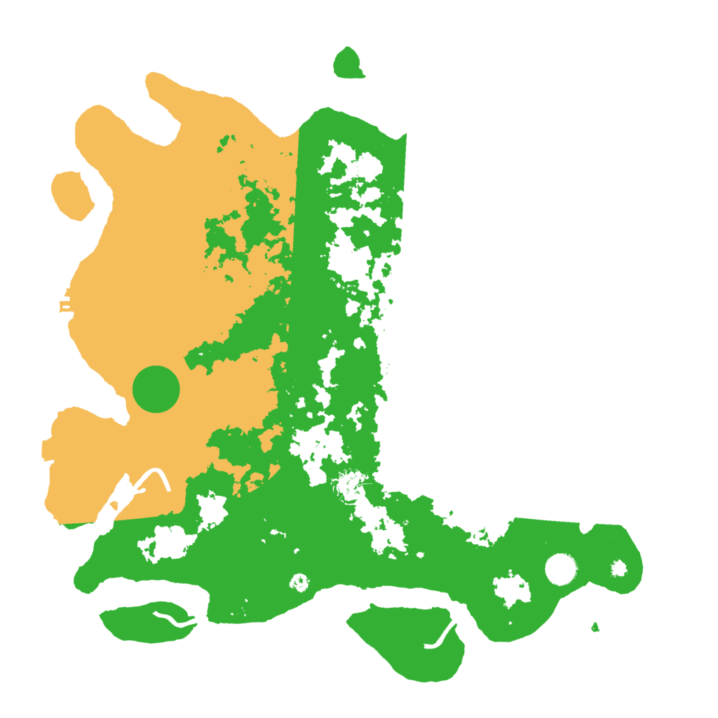Biome Rust Map: Procedural Map, Size: 4000, Seed: 128152175