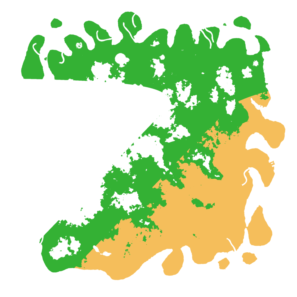 Biome Rust Map: Procedural Map, Size: 4800, Seed: 1035446808