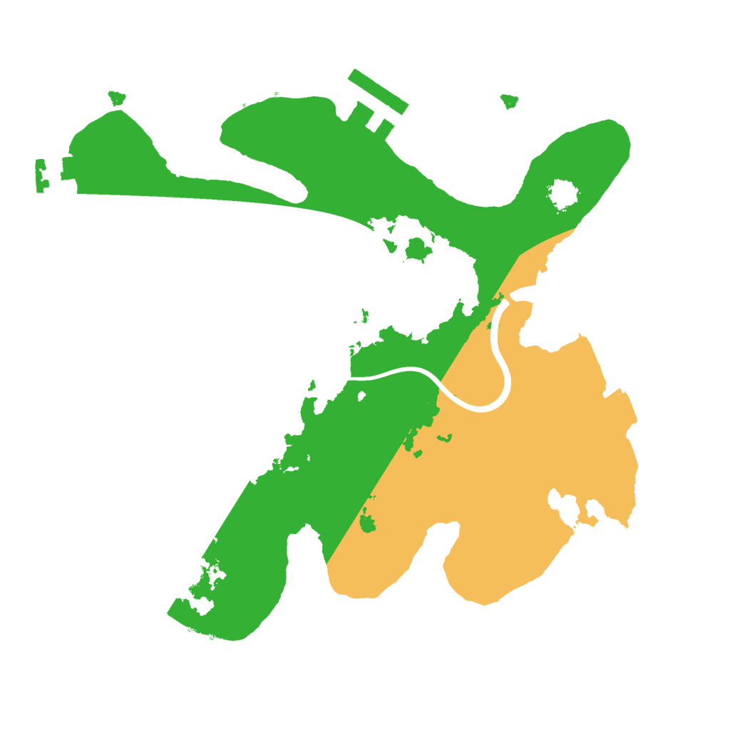Biome Rust Map: Procedural Map, Size: 2250, Seed: 130