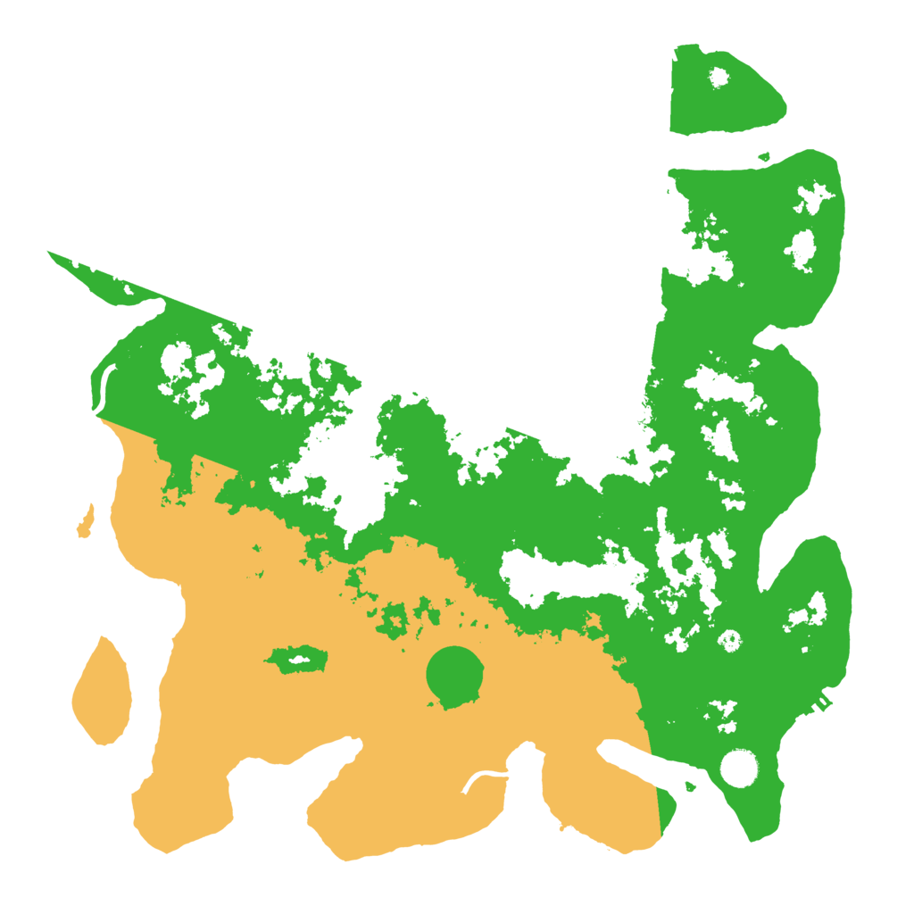 Biome Rust Map: Procedural Map, Size: 4250, Seed: 703838457