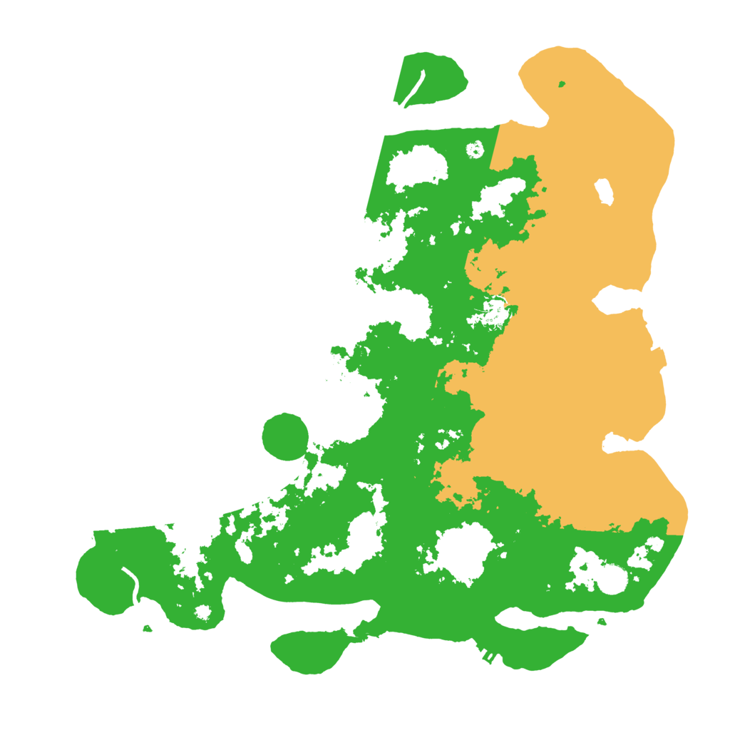 Biome Rust Map: Procedural Map, Size: 4250, Seed: 518516035