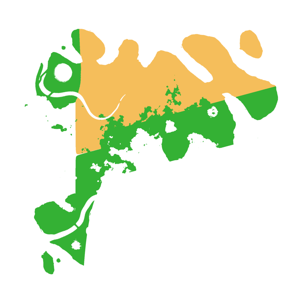 Biome Rust Map: Procedural Map, Size: 3000, Seed: 1812746895