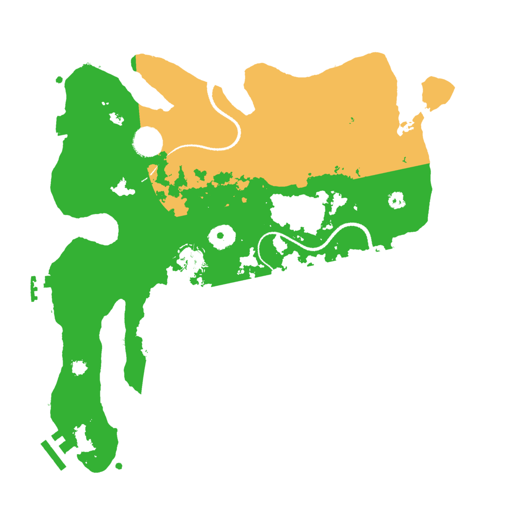 Biome Rust Map: Procedural Map, Size: 3000, Seed: 181644219