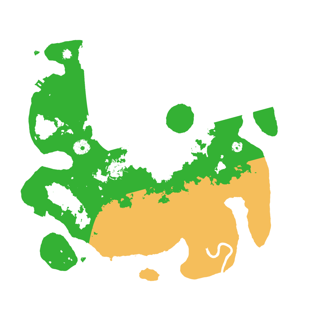 Biome Rust Map: Procedural Map, Size: 3000, Seed: 1986383032