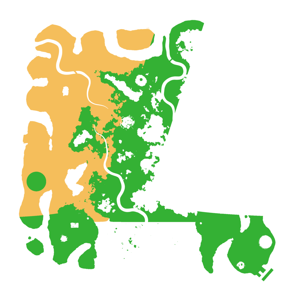 Biome Rust Map: Procedural Map, Size: 4000, Seed: 1776069382