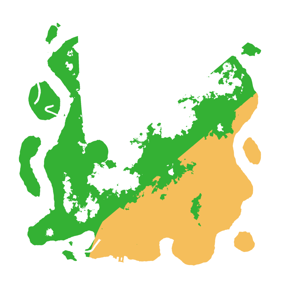 Biome Rust Map: Procedural Map, Size: 3500, Seed: 1103317337