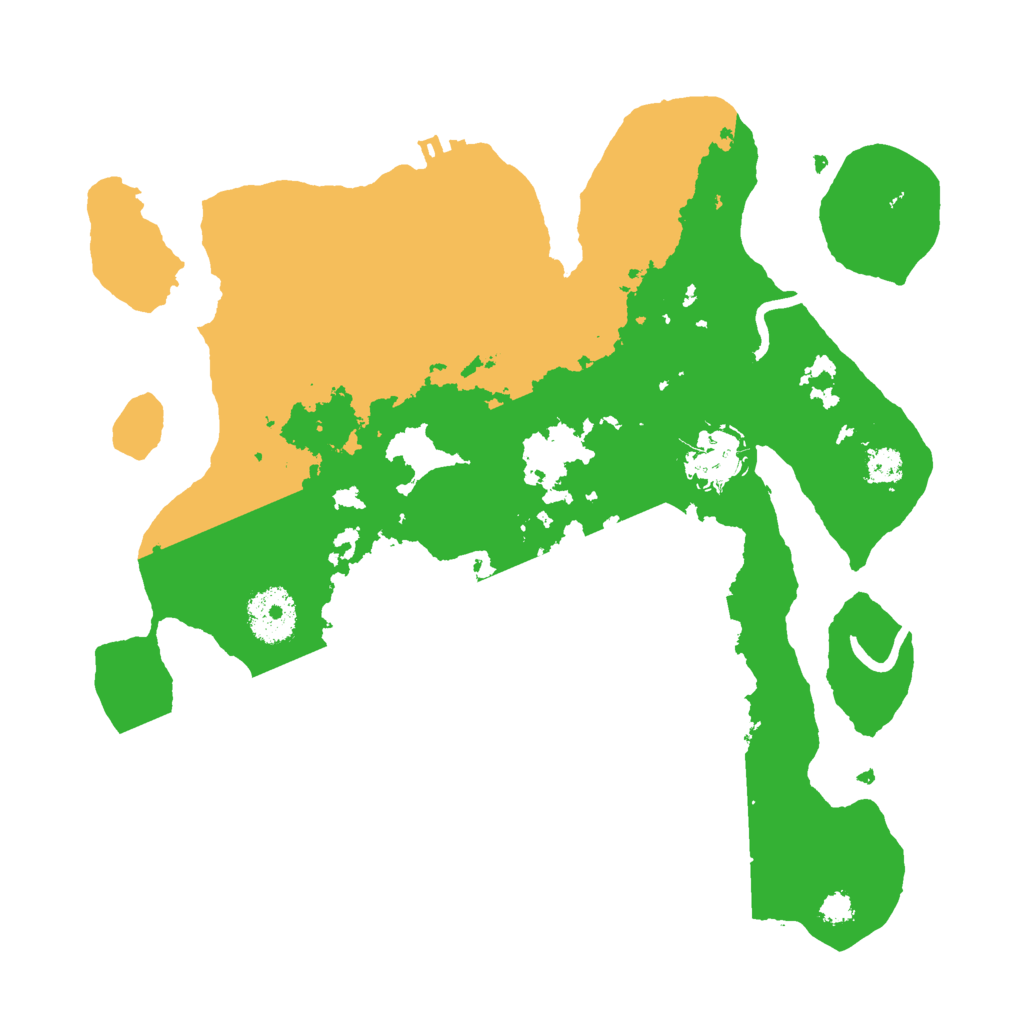 Biome Rust Map: Procedural Map, Size: 3000, Seed: 275251998