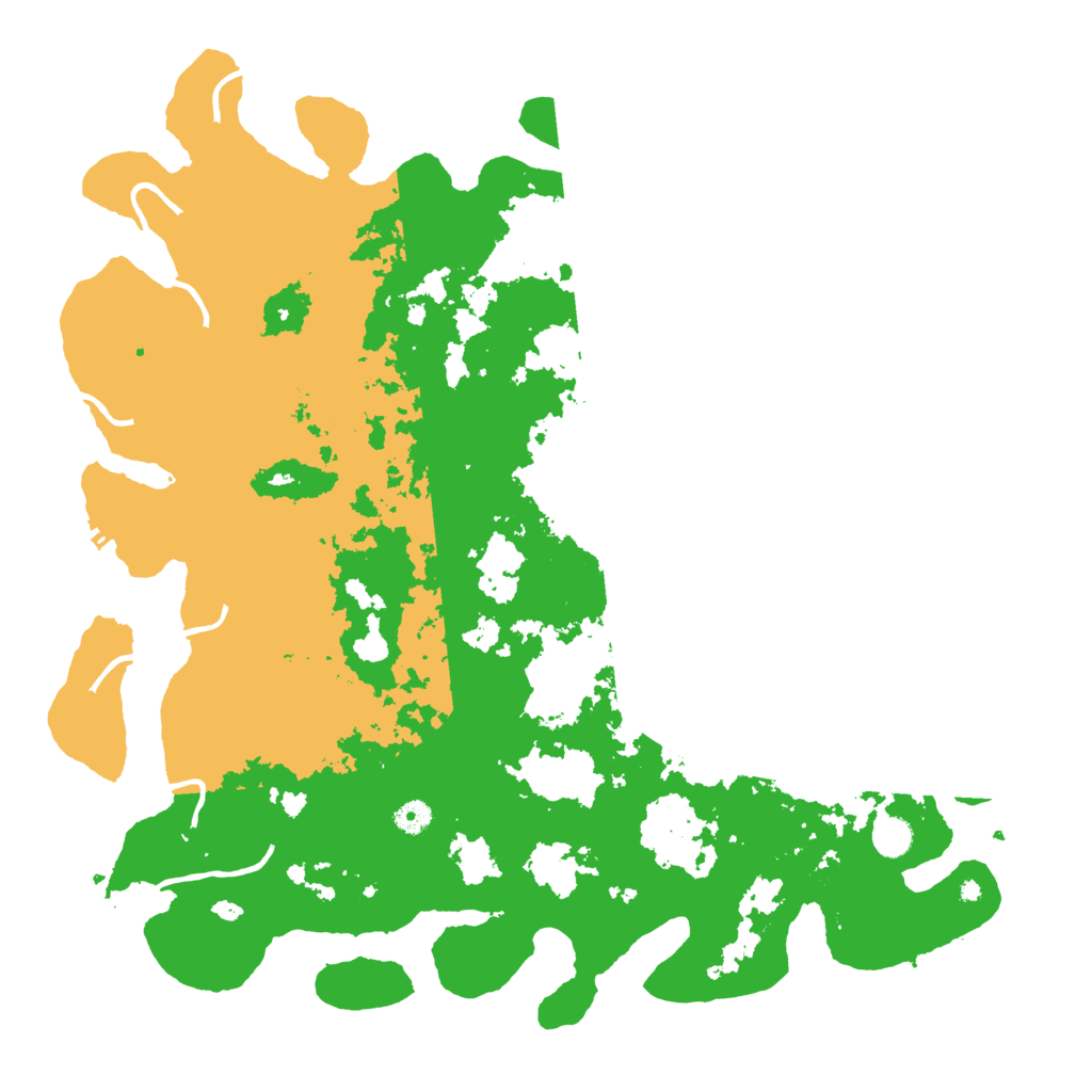 Biome Rust Map: Procedural Map, Size: 4800, Seed: 581904926