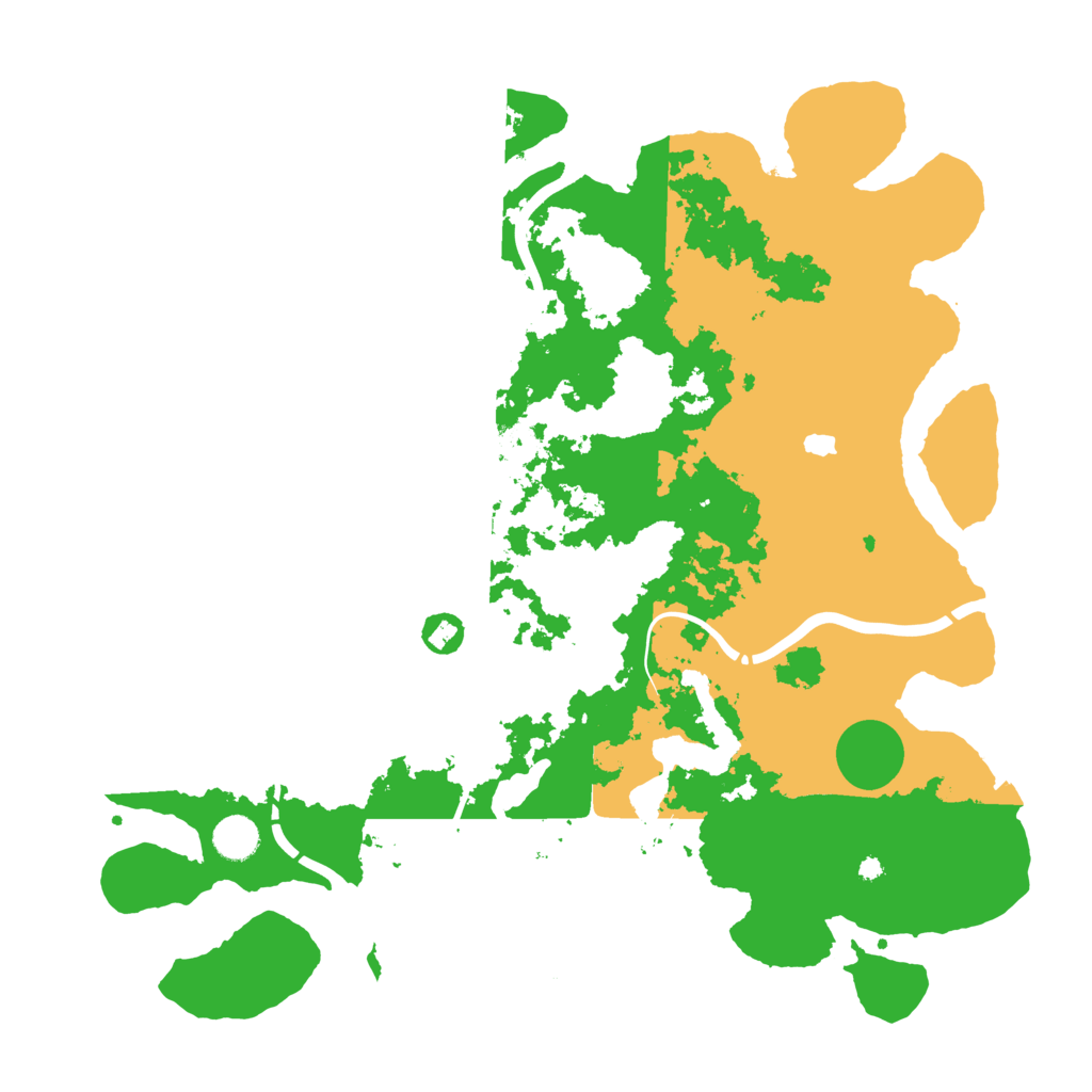 Biome Rust Map: Procedural Map, Size: 4250, Seed: 413